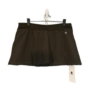 Queenieke Olive Athletic Stash Pocket Standard Fit Tennis Skort Women Sz XL